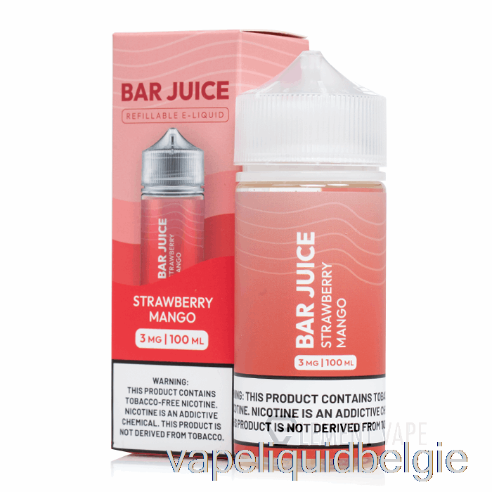 Vape-vloeistof Aardbei-mango - Reepsap - 100 Ml 3 Mg